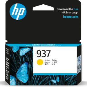Hp 4S6W4NA HP 937 YELLOW ORIGINAL INK CARTRIDGE