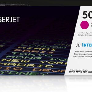 Hp CF363X 508X MAGENTA HY LJ TONER CART-CF363X