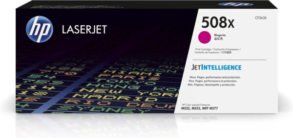 Hp CF363X 508X MAGENTA HY LJ TONER CART-CF363X