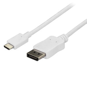 Startech.Com CDP2DPMM6W 6FT USB C TO DISPLAYPORT CABLE - 4K 60HZ