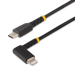 Startech.Com RUSB2CLTMM2MR 6ft/2m USB-C to Lightning Cable Angled