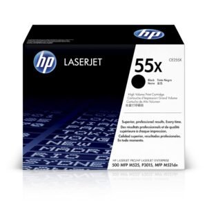 Hp CE255X 55X BLACK HY LJ TONER CART CE255X.