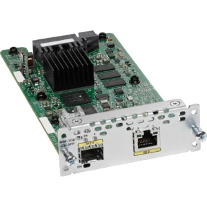 Cisco NIM-1GE-CU-SFP 1-port GE WAN NIM  dual-mode RJ45 & SFP