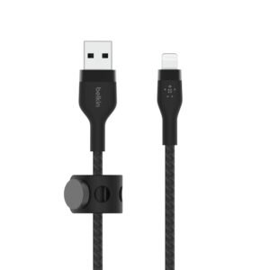 Belkin CAA010BT1MBK Belkin BOOSTCHRG Pro Flex DBS USB-A to L