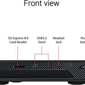 ASUS 90AR0042-M00130 ASUS NUC 14 PERFORMANCE U7-155H RTX4060 BAREBONE
