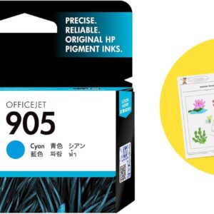 Hp T6L89AA 905 CYAN ORIGINAL INK