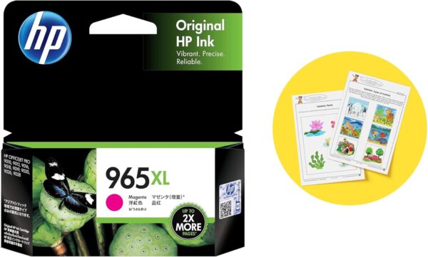 Hp 3JA82AA 965XL MAGENTA ORIGINAL INK CARTRIDGE