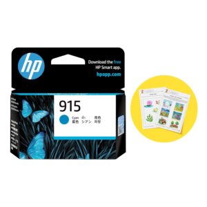 Hp 3YM15AA 915 Cyan Original Ink Cartridge