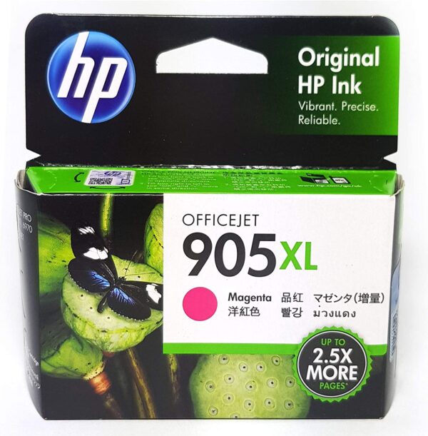 Hp T6M09AA 905XL MAGENTA ORIGINAL INK