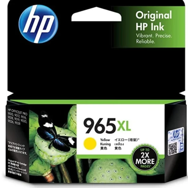 Hp 3JA83AA 965XL YELLOW ORIGINAL INK CARTRIDGE