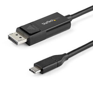 Startech.Com CDP2DP1MBD Cable - USB C to DP 1.2 - 1 m - 4K 60