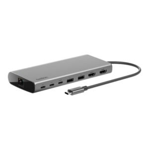 Belkin INC015BTSGY-CZ Belkin USB-C 8in1 Dual DisplayCore Hub