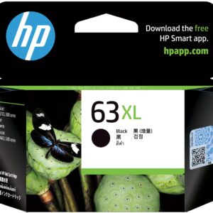 Hp F6U64AA 63XL BLACK INK CART F6U64AA