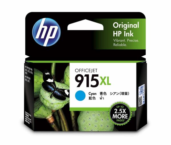 Hp 3YM19AA 915XL Cyan Original Ink Cartridge