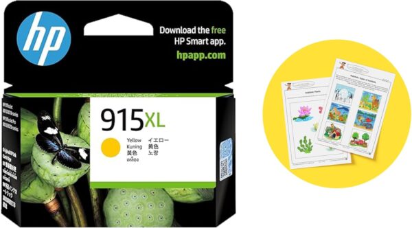 Hp 3YM21AA 915XL Yellow Original Ink Cartridge