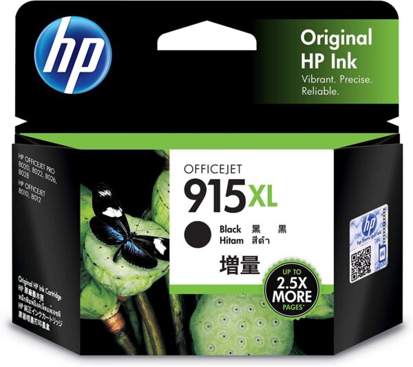 Hp 3YM22AA 915XL Black Original Ink Cartridge