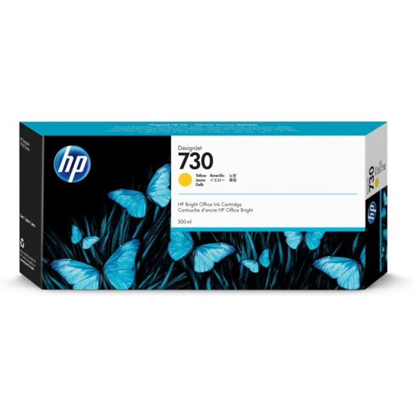 Hp P2V70A 730 300-ml Yellow DesignJet Ink
