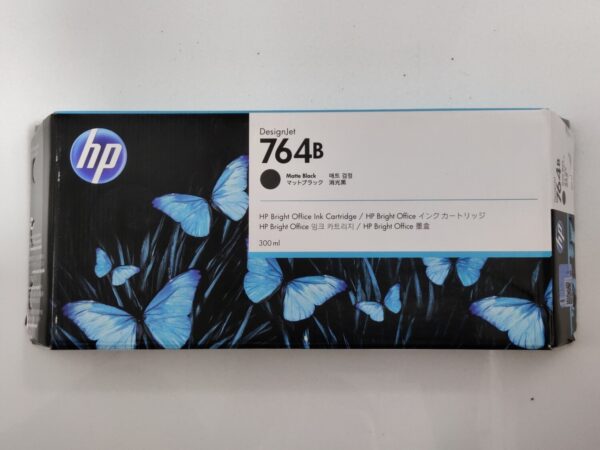 Hp 3WX40A HP 764B 300ml Matte Black Ink Cartridge