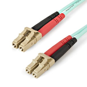 Startech.Com 450FBLCLC1 1m Aqua MM 50/125 OM4 Fiber Optic Cable