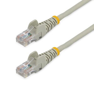 Startech.Com 45PAT1MGR 1M GRAY SNAGLESS UTP CAT5E PATCH CABLE