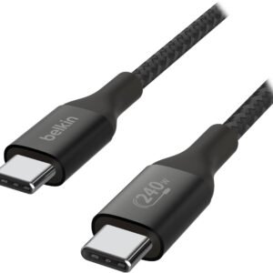 Belkin CAB015BT2MBK BOOSTCHARGE 2M USB-C CABLE 240W BLACK