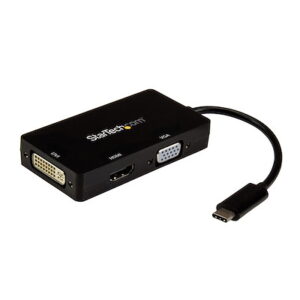 Startech.Com CDPVGDVHDBP 3-IN-1 USB-C TO VGA DVI OR HDMI
