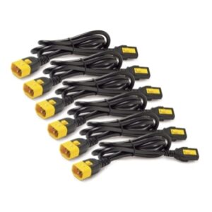Apc AP8706S-WW Power Cord Kit (6 ea). Locking. C13 to C