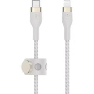 Belkin CAA011BT2MWH BOOST CHARGE USB-C to LTG Braided Silic.