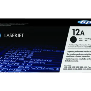 Hp Q2612A 12A BLACK LJ TONER CART Q2612A