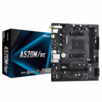 ASRock A520M-ITX/AC Supports 3rd Gen AMD AM4 Ryzen™ / Future AMD Ryzen™ Processors (3000 and 4000 Se