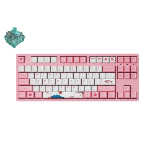 AKKO Keyboard 3087 NBL - World Tour Tokyo R1 (Akko Blue V2)