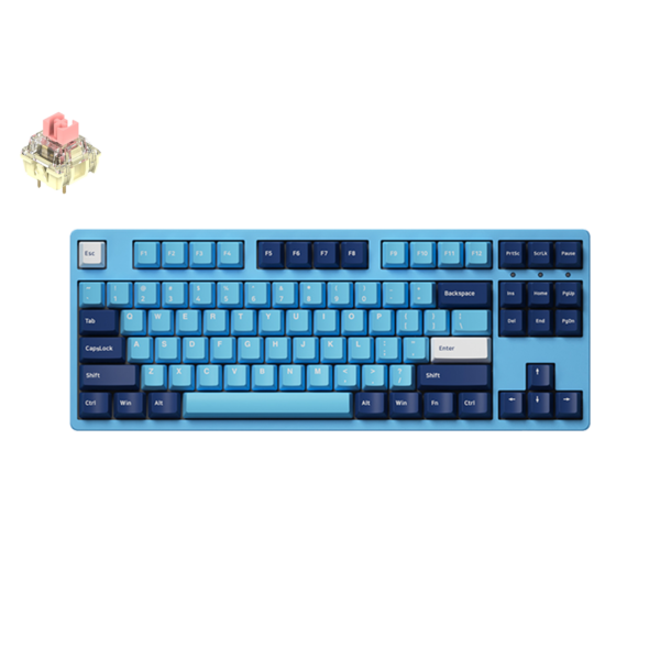 AKKO Keyboard 3087 - Mirror of Sky (TTC Gold Pink Linear)