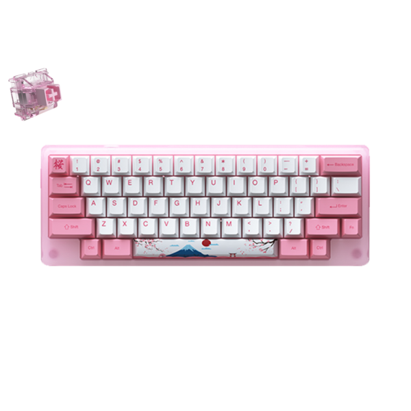 AKKO Keyboard ACR59 RGB Hotswap - World Tour Tokyo (CS Jelly Pink Linear)