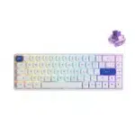 AKKO Wireless - Blue on White 3068B Plus Multi-Mode Akko Jelly Purple