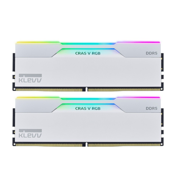 KLEVV CRAS V RGB DDR5 (2x32GB) 6400MHz CL32 - White