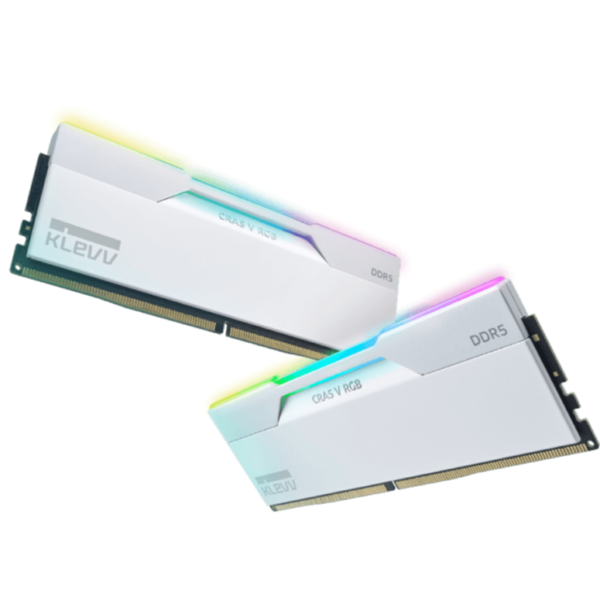 KLEVV CRAS V RGB DDR5 6000 CL30 (32GB x 2) White