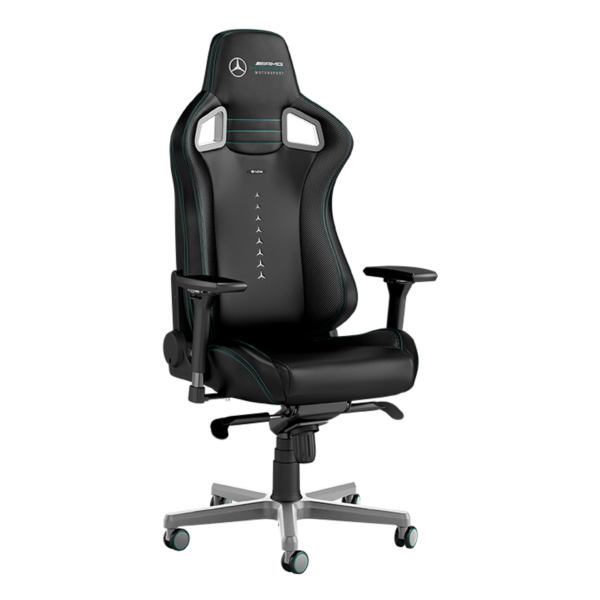 Noblechairs EPIC GAMING CHAIR, short gas lift - Mercedes-AMG Petronas Formula One Team - 2021Edition