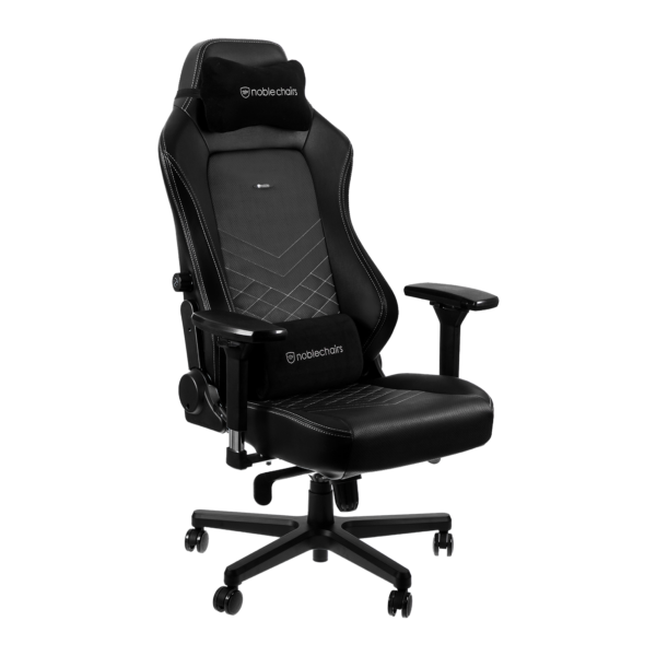 Noblechairs HERO Gaming Chair - black/platinum white