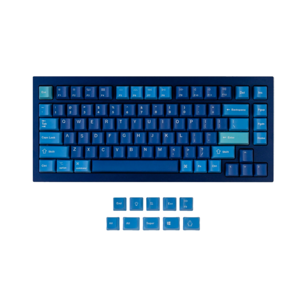 Keychron Keycap - Dye-Sub PBT OEM Profile for Q1/Q2/K2 - "OCEAN"