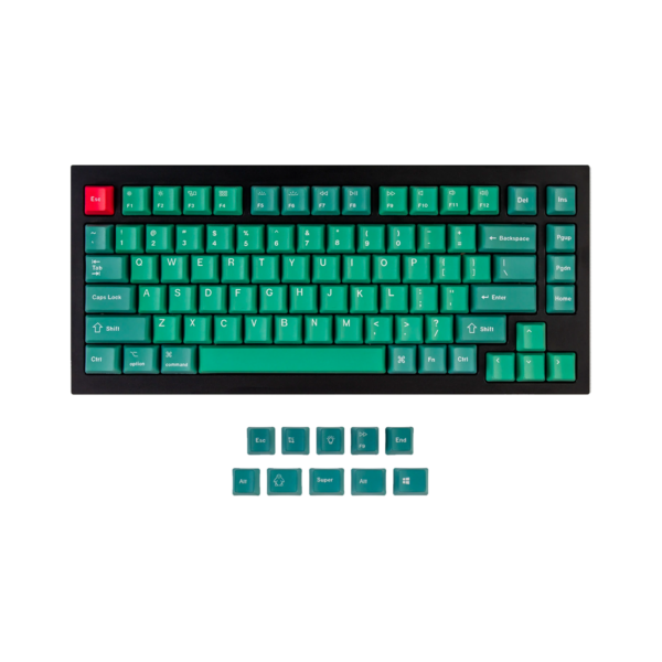 Keychron Keycap - Dye-Sub PBT OEM Profile for Q1/Q2/K2 - "FOREST"