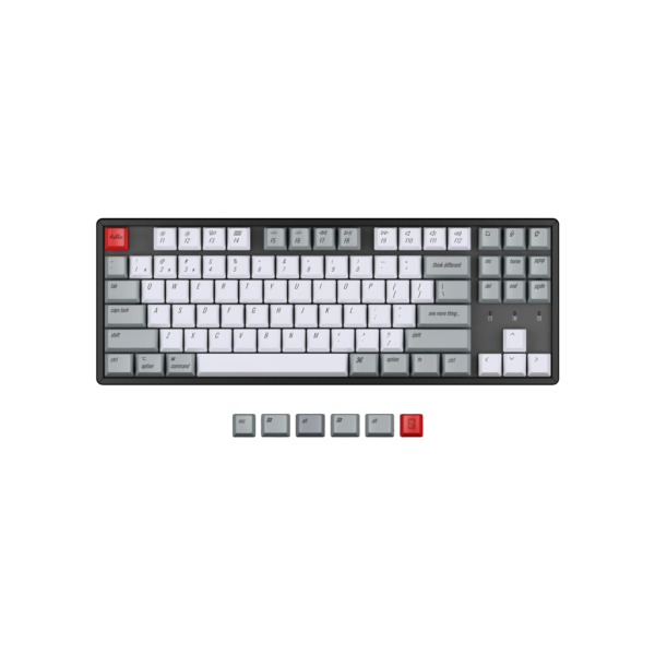 Keychron K8 OEM Profile Dye-Sub PBT Retro keycaps set