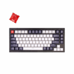 Keychron Q1 - Carbon Black + Phantom Red Switch
