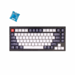 Keychron Q1 - Carbon Black + Phantom Blue Switch