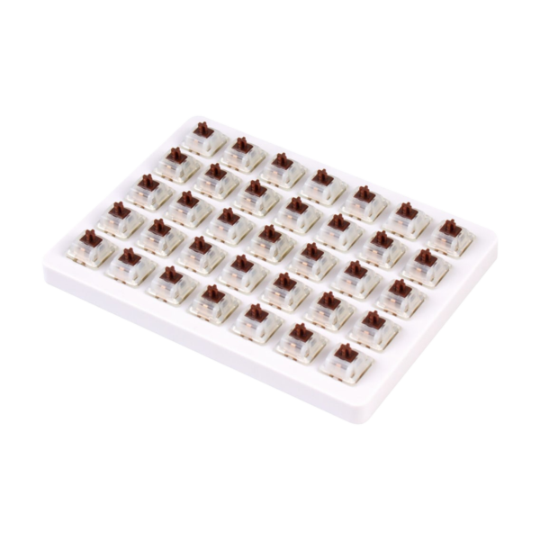 KEYCHRON SWITCH - Gateron Cap Milky Brown (35 pcs)