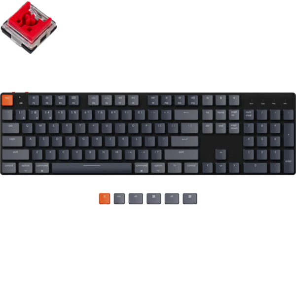 KEYCHRON K5 SE RGB optical HS - Red switch