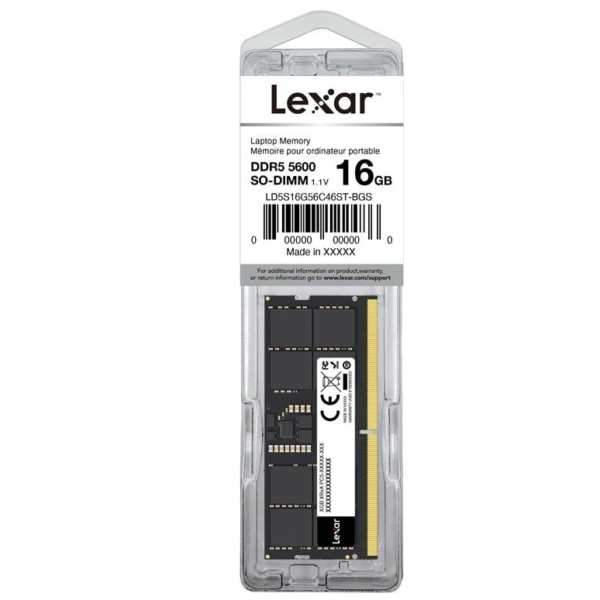 Lexar SODIMM - 16GB DDR5 5600