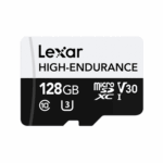 128GB - Lexar® High-Endurance microSDHC/microSDXC™ UHS-I Card