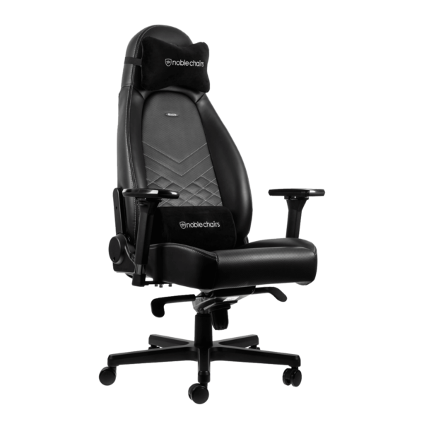 Noblechairs ICON Gaming Chair - black/platinum white