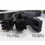 Superflower PCIe PRO 5.0 12VHPWR Cable (Square 9 pin connector)