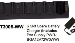 Zebra ST3006-WW 6 SLOT SPARE BATTERY CHARGER